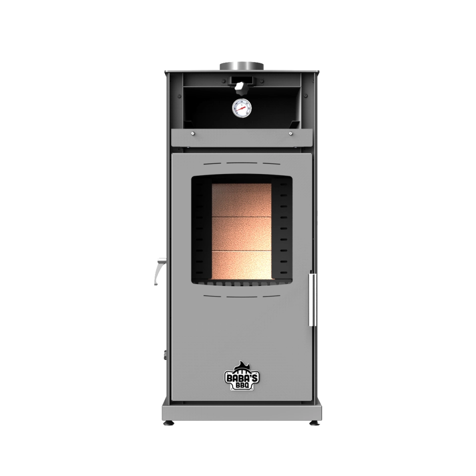 SILVER 8 KW KUZİNE/ MANUEL PELET VE ODUN SOBASI / BABA'S STOVE